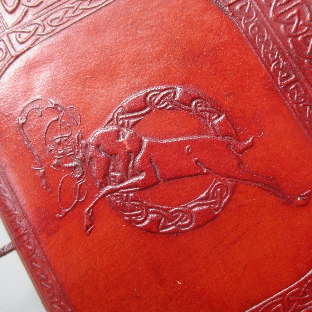 Handmade Hand Tooled Leather Journal - Picture 8 of 14
